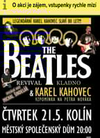 Koncert – Michal Šindelář, Karel Kahovec, Beatles Revival