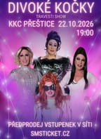 Travesti show Divoké kočky v Přešticích