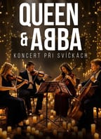 Hudba QUEEN & ABBA při svíčkách