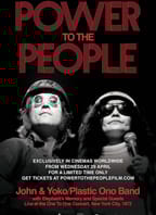 Power To The People: John Lennon a Yoko Live in NYC