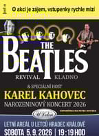 Karel Kahovec + Beatles Revival – 80 Tour Hradec Králové