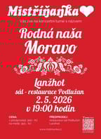 Mistříňanka „Rodná naša Moravo“
