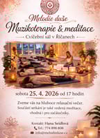 Zvuková lázeň (sound healing) & hluboká relaxace a uvolnění