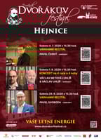 Dvořákův festival: KONCERT na 4 ruce a 4 nohy