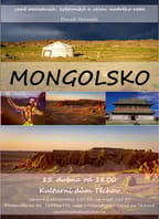 Mongolsko – cestovatelská přednáška – David Hainall