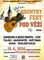 Country fest pod věží