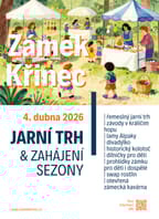 Jarní trh na zámku Křinec | Prohlídky pro děti