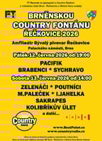 Brněnská Country fontána Řečkovice 2026