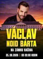 Václav Noid Bárta na zámku Kačina