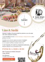 Degustace Vína a Sushi