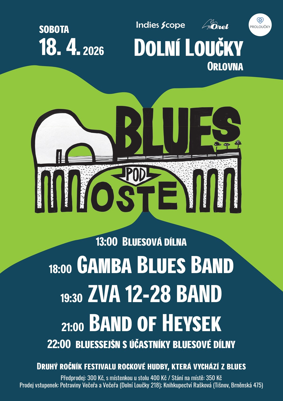 BLUES POD MOSTEM 2026