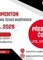 Přebory ČOS 2026 v badmintonu pro kategorie U13, U15 a U17