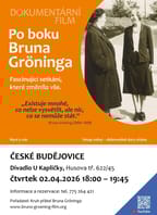 Promítání dokumentárního filmu Po boku Bruna Gröninga