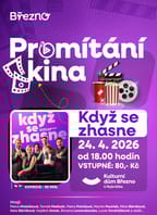 Promítání kina Když se zhasne