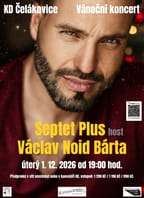 Vánoční koncert Septet Plus a Václav Noid Bárta