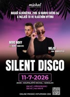 Silent disco na koupališti Michal