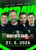 KUDY BĚŽÍ ZAJÍC LIVE OSTRAVA