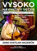 Jano Svetlan Majerčík – Vysoko návykový večer v Olomouci