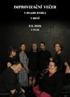 Večer divadelní improvizace (Melíšková, Strahovský a DJP)