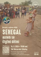 Senegal – autem se čtyřmi dětmi