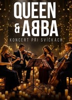 Hudba QUEEN & ABBA při svíčkách