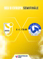 Boj o volejbalové evropské poháry: Brno – Kladno