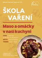 Škola vaření s Romanem Paulusem – Maso a omáčky v kuchyni