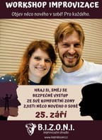 B.I.Z.O.N.I. / BIZONI – 3h kurz improvizace