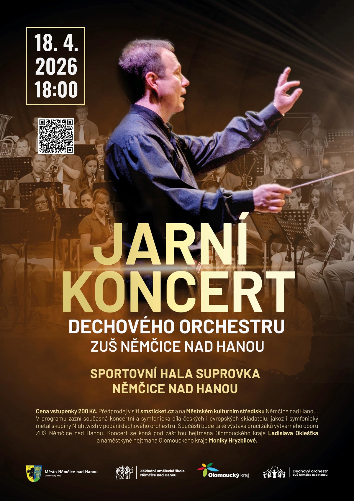 Jarní koncert Dechového orchestru ZUŠ Němčice nad Hanou