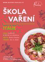 Škola vaření s Romanem Paulusem – Italská kuchyně