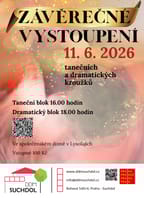 Závěrečné vystoupení tanečních a dramatických kroužků