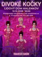 Travesti show Divoké kočky v Halenkově