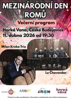 Večerní oslava Mezinárodního dne Romů