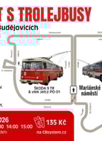 Oslavy 35 let trolejbusů v Českých Budějovicích