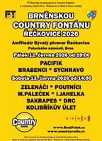 Brněnská Country fontána Řečkovice 2026