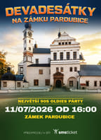 Devadesátky na zámku Pardubice