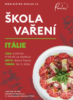 Škola vaření s Romanem Paulusem – Italská kuchyně