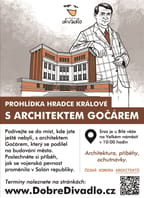 Hradcem Králové s architektem Gočárem
