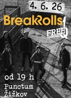 Koncert kapely The Breakrolls + FreeQ
