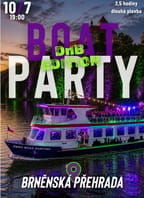 Boat party x Brněnská přehrada x DnB edition