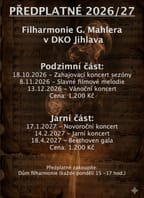 Předplatné 2026/27 Podzimní část