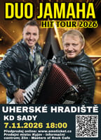 Koncert DUO JAMAHA v Uherském Hradišti – HIT TOUR 2026