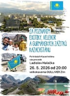 KAZACHSTÁN | cestovatelská beseda