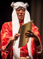 Komedie kjógen – host Šigejama Motohiko