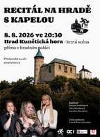Recitál s kapelou na Kunětické hoře