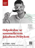 Odpoledne se sommeliérem JAKUBEM PŘIBYLEM