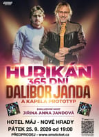 DALIBOR JANDA – Galakoncert „HURIKÁN 365 DNÍ“