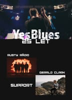 YesBlues 25 let, support: Gerald Clark & band + Rusty Rädio
