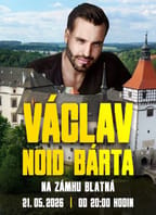 Václav Noid Bárta na zámku Blatná