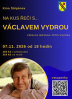 Na kus řeči s… Václavem Vydrou